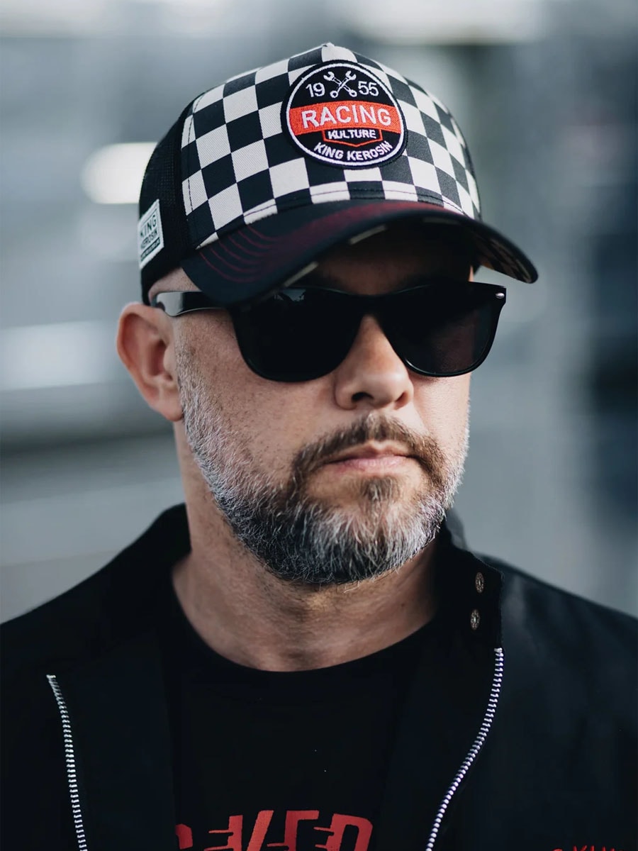 King Kerosin Racing Kulture Keps - Svart main.jpg