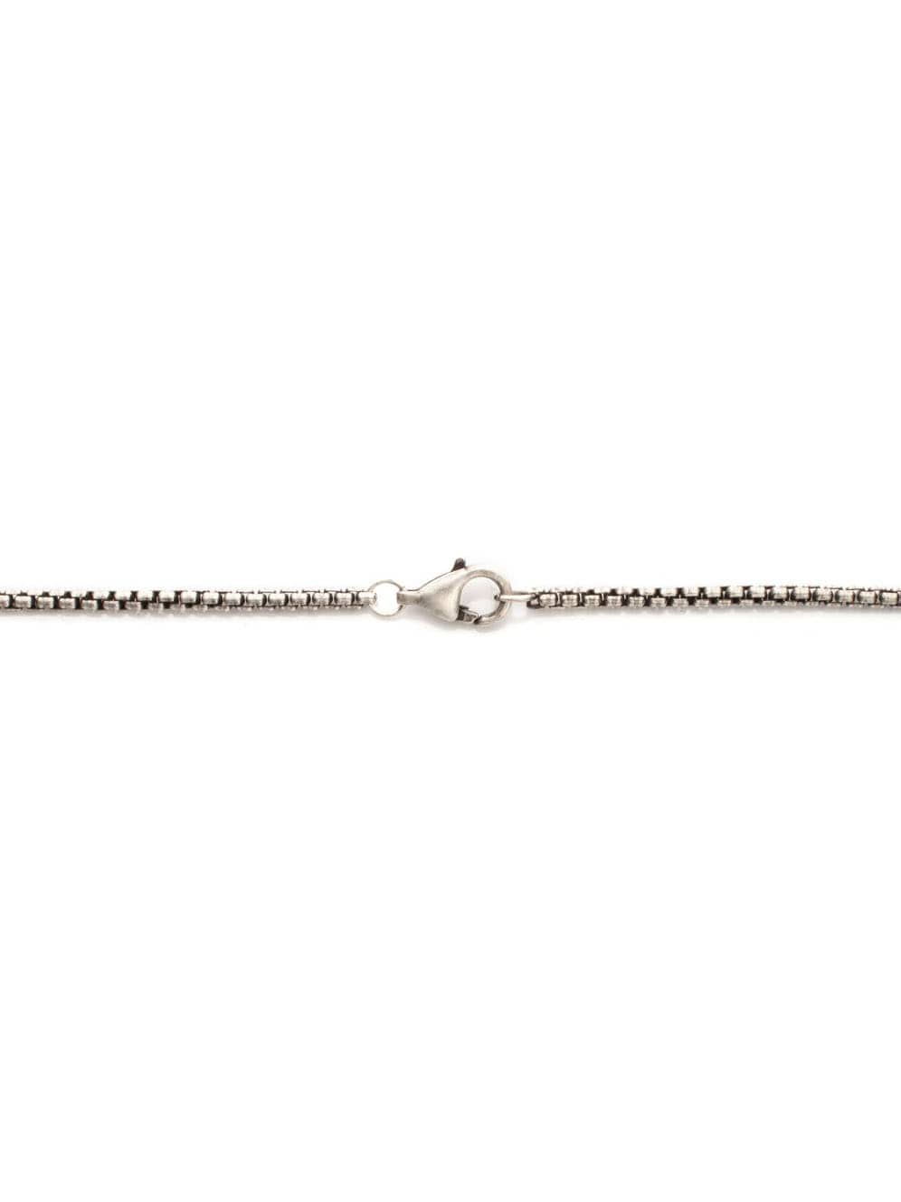 Lightning Bolt Pendant Inox Halsband - Silver 2.jpg