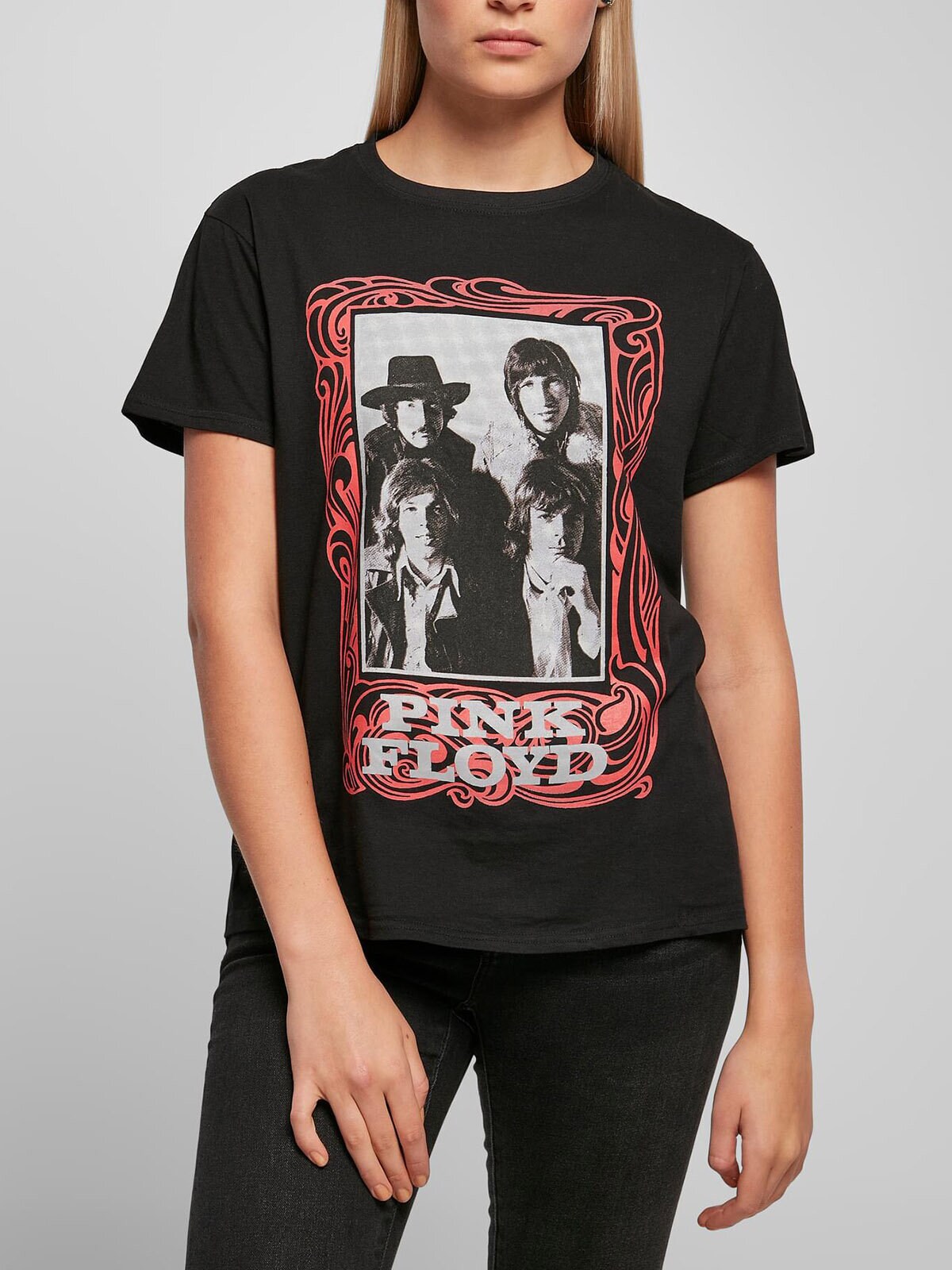 T-shirt Pink Floyd Logo - Czarny
