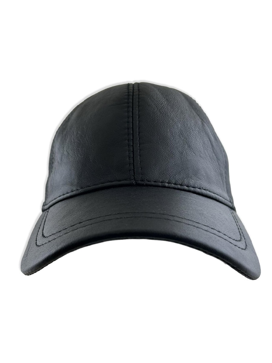 Monz Leather Baseball Cap  .jpg