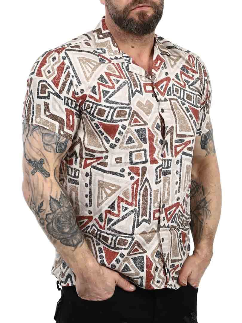 Newill Indicode Skjorte Beige_2.jpg