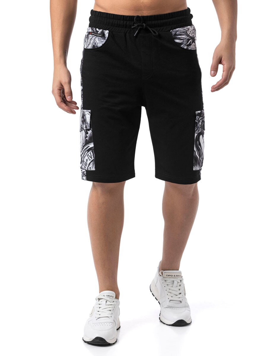 Nivo Cipo Baxx Shorts black CK298_1.JPG