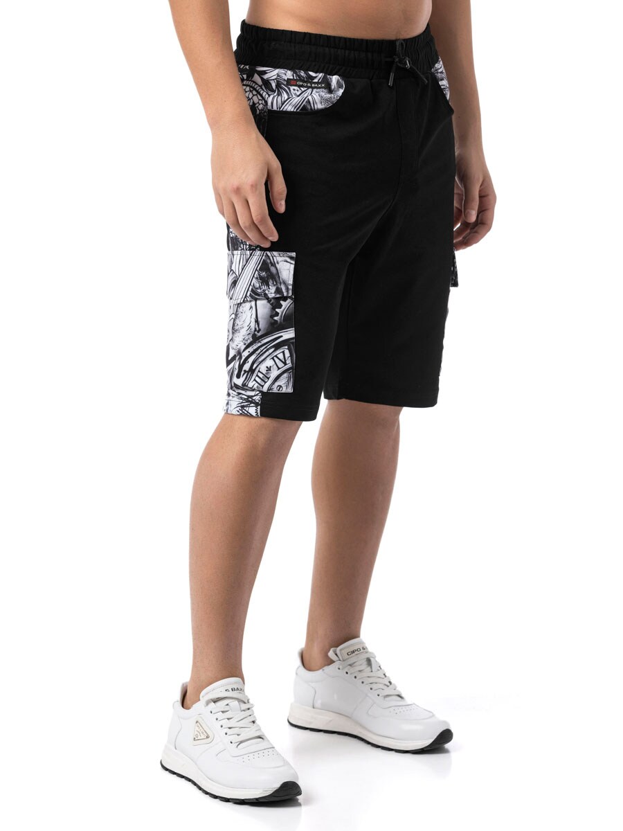 Nivo Cipo Baxx Shorts black CK298_2.JPG