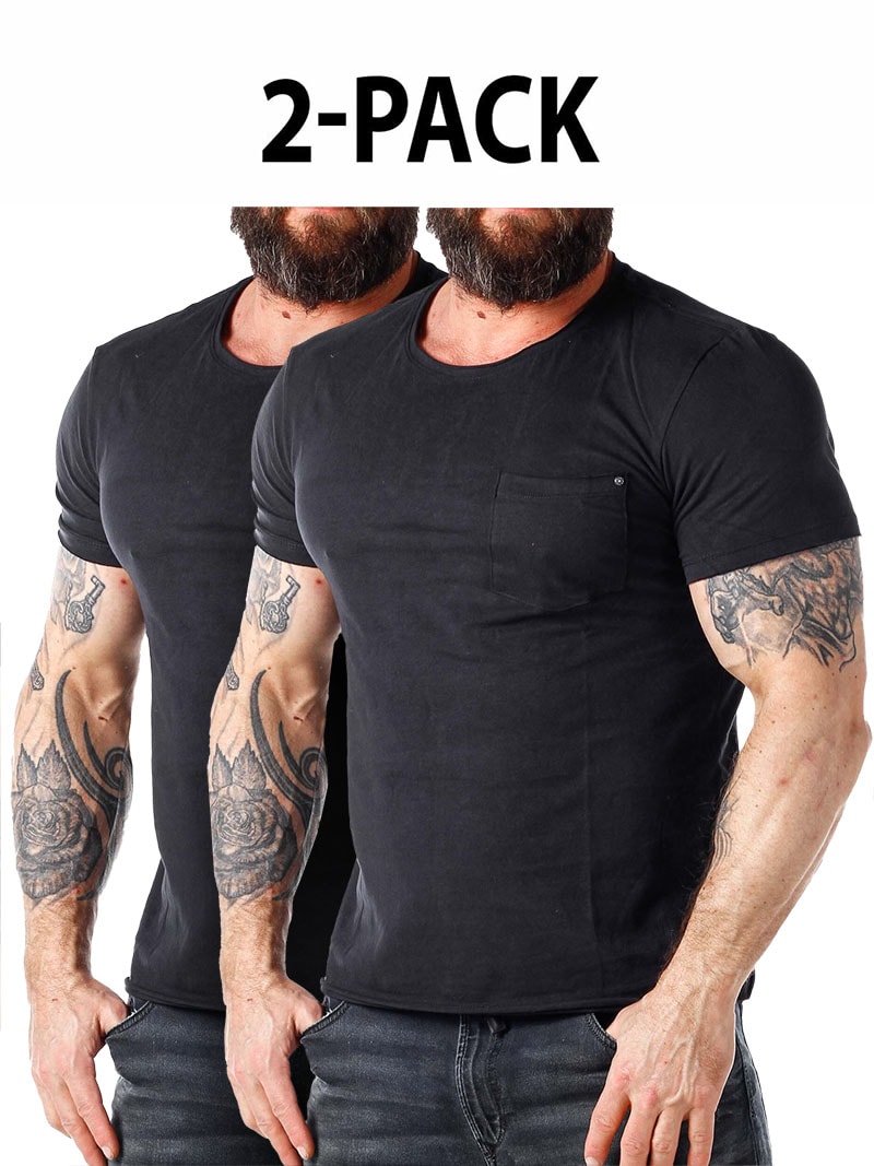 Noel Blend T-shirt - Svart 2 pack.jpg
