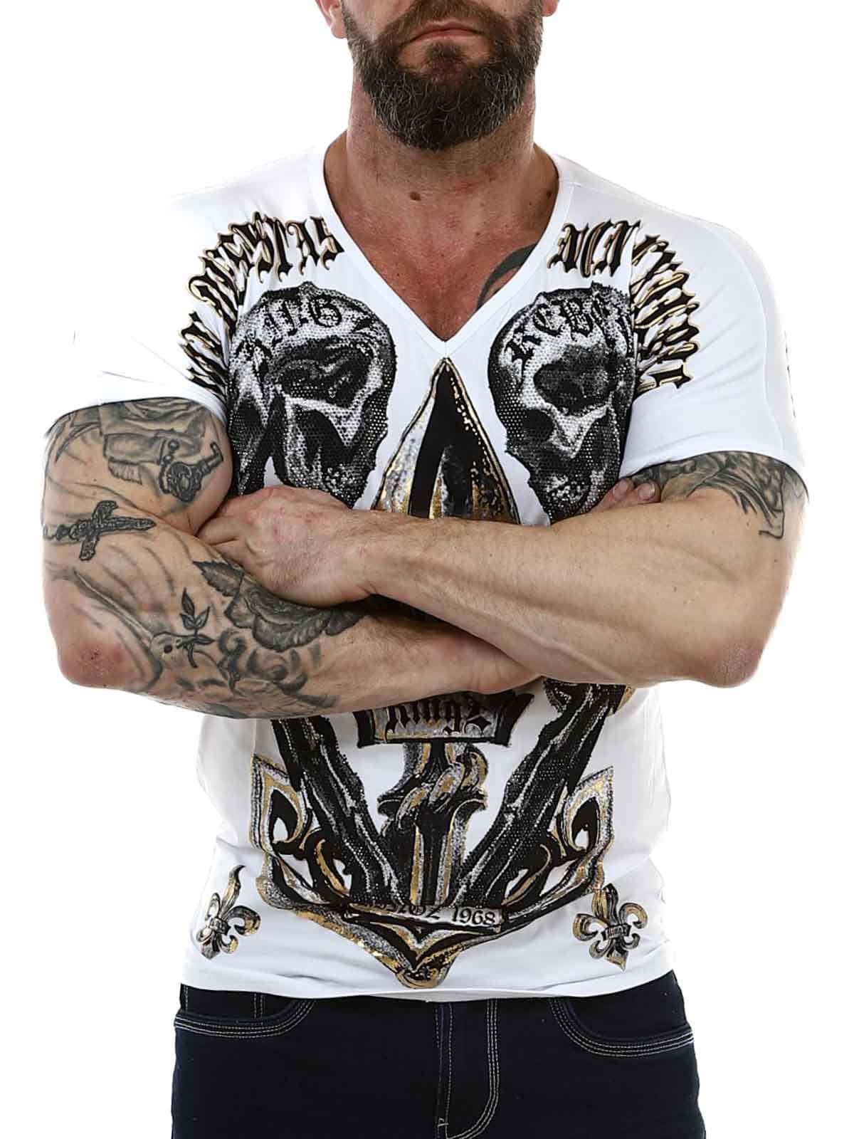 Non Exieris Kingz T-shirt - Gold_3.jpg