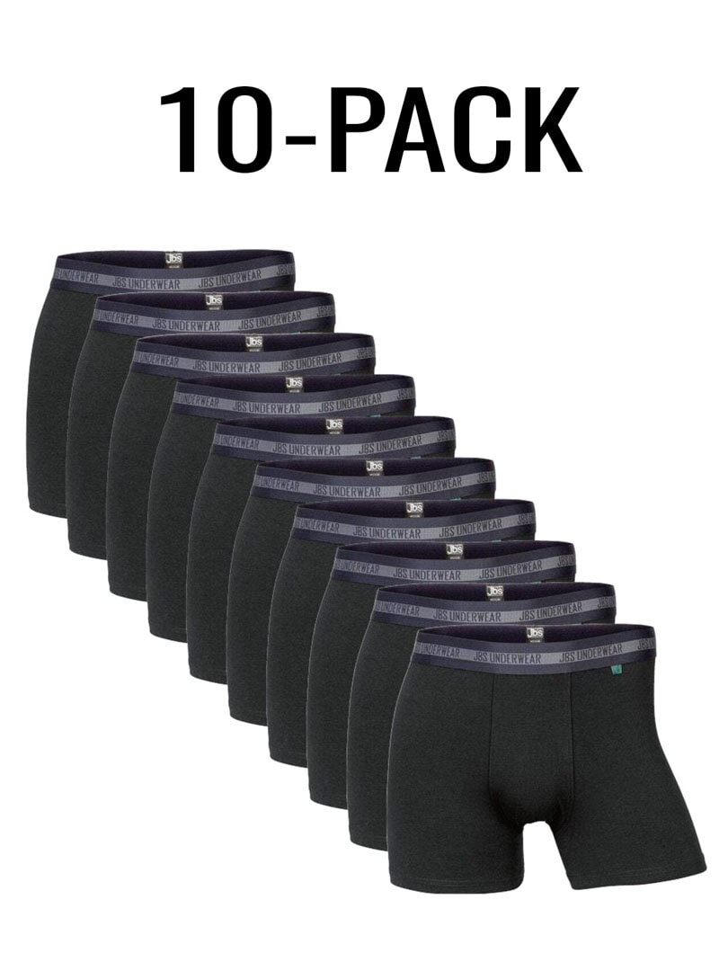 Bokserki JBS Bamboo 10-pack - Czarne