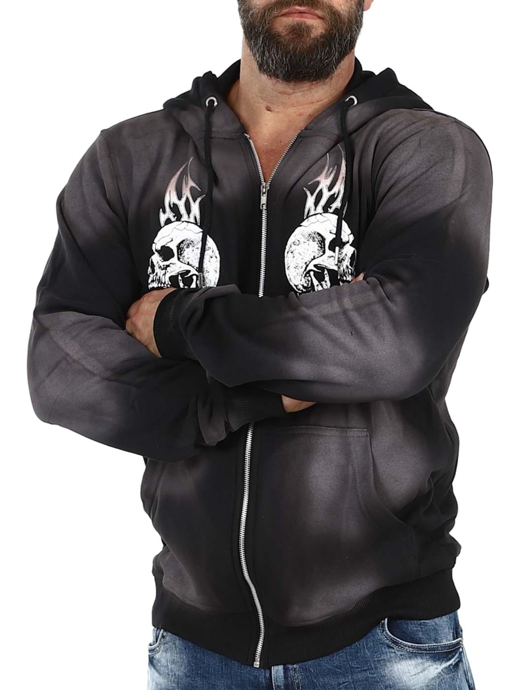 RD Ancestors Sunfade Hoodie - Svart-5.JPG