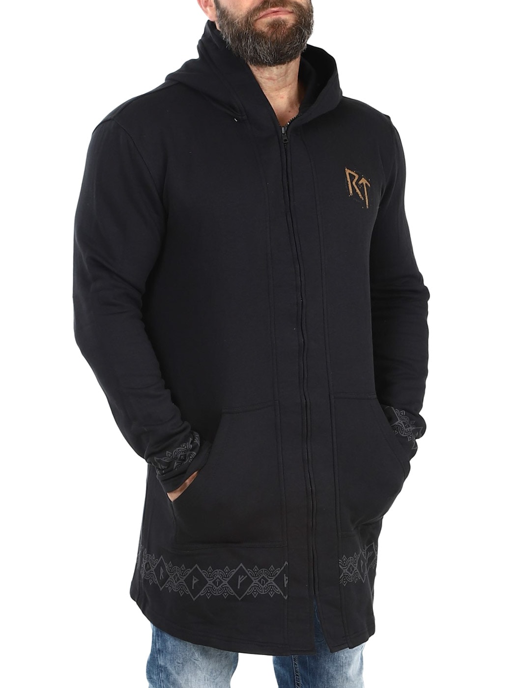 RD Mohawk Long Hoodie - Svart-3.JPG