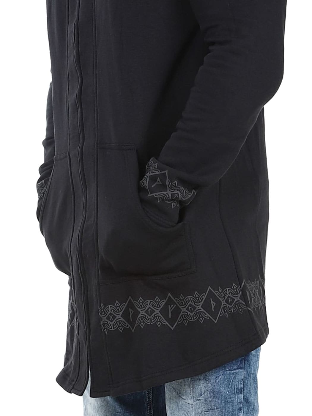 RD Mohawk Long Hoodie - Svart-4.JPG