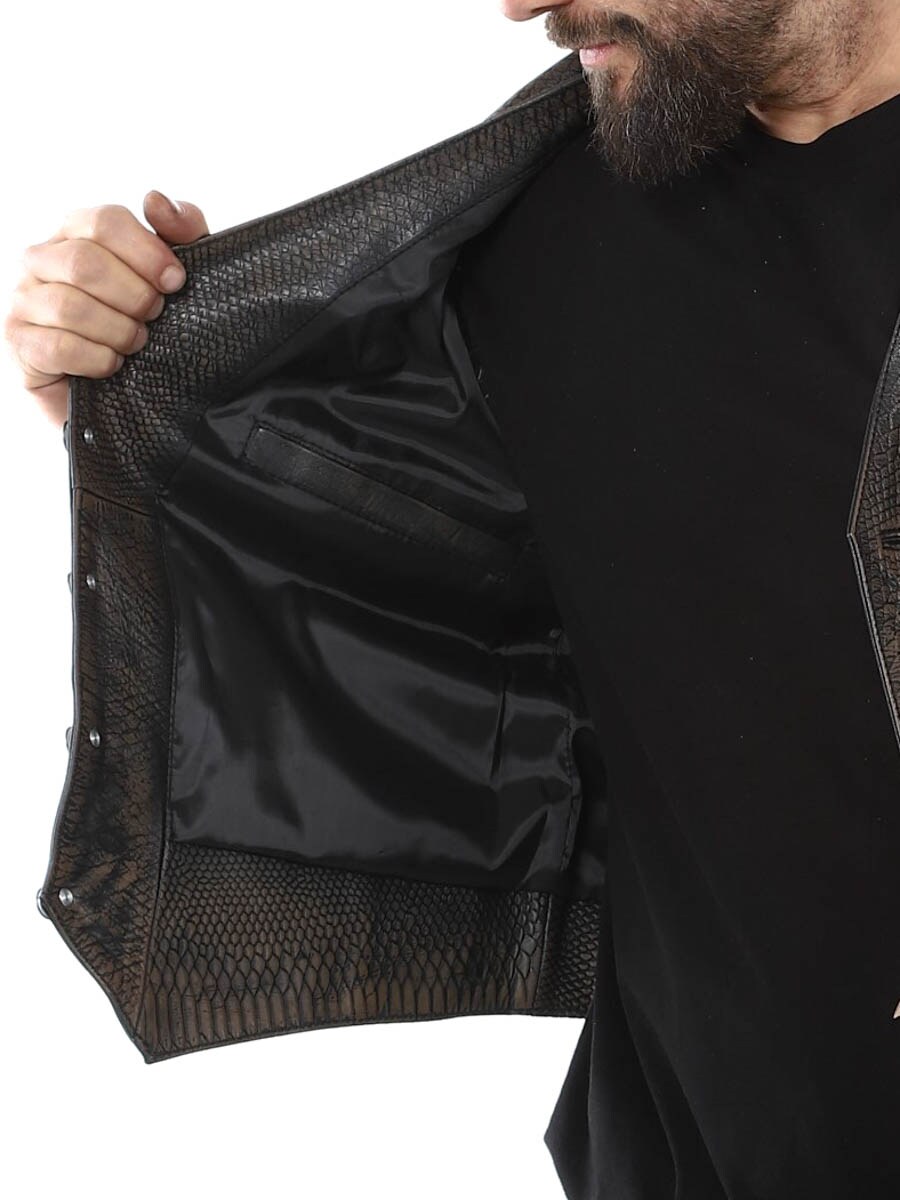 RD Viperleather vest brown_5.JPG