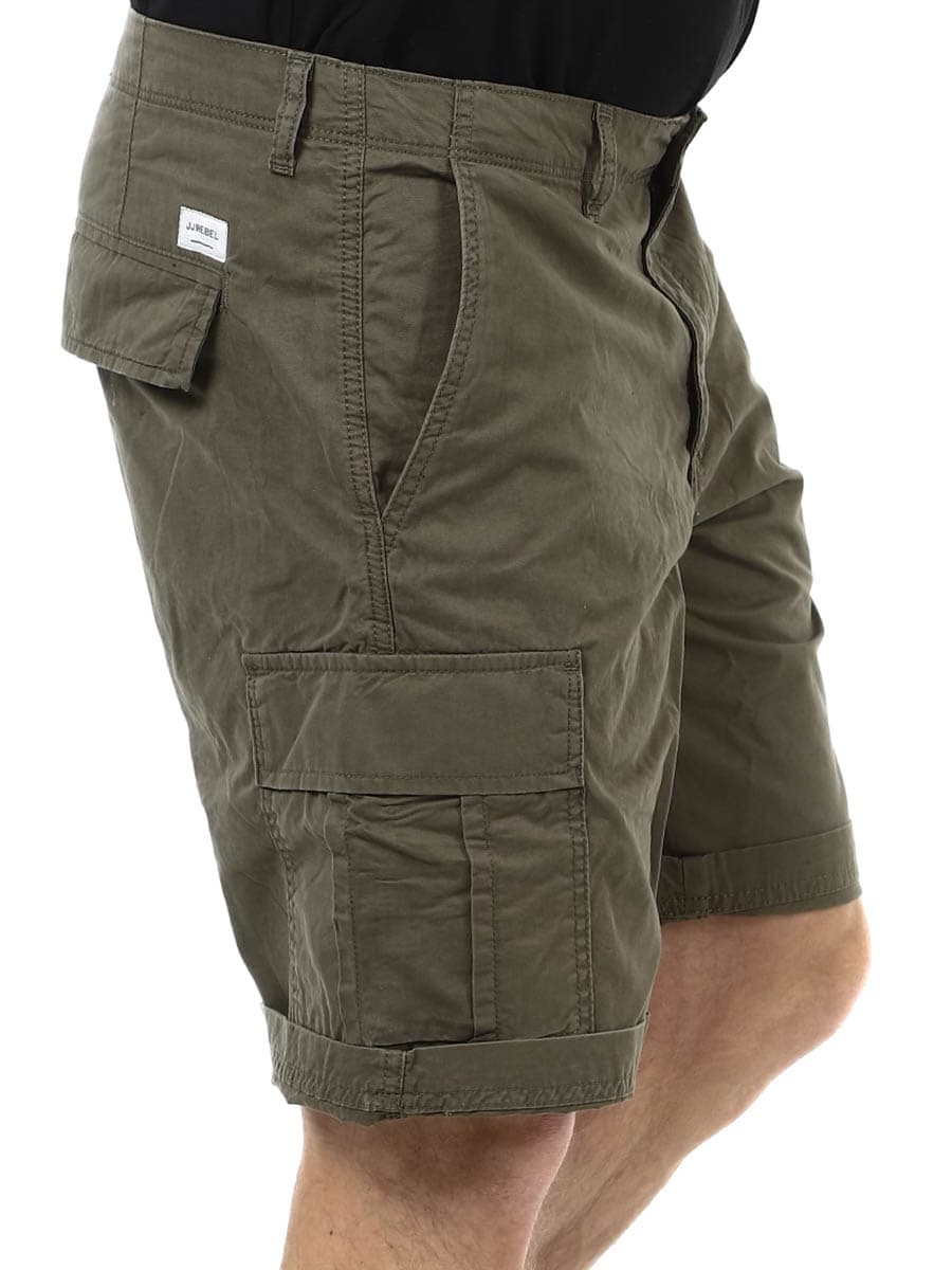 Rebel Carlos Cargo Shorts Green_6.JPG
