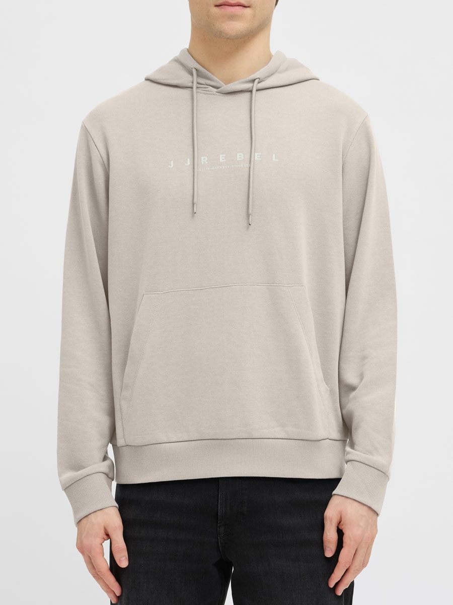 Rebel Rocky Logo Hoodie - Beige_2.jpg