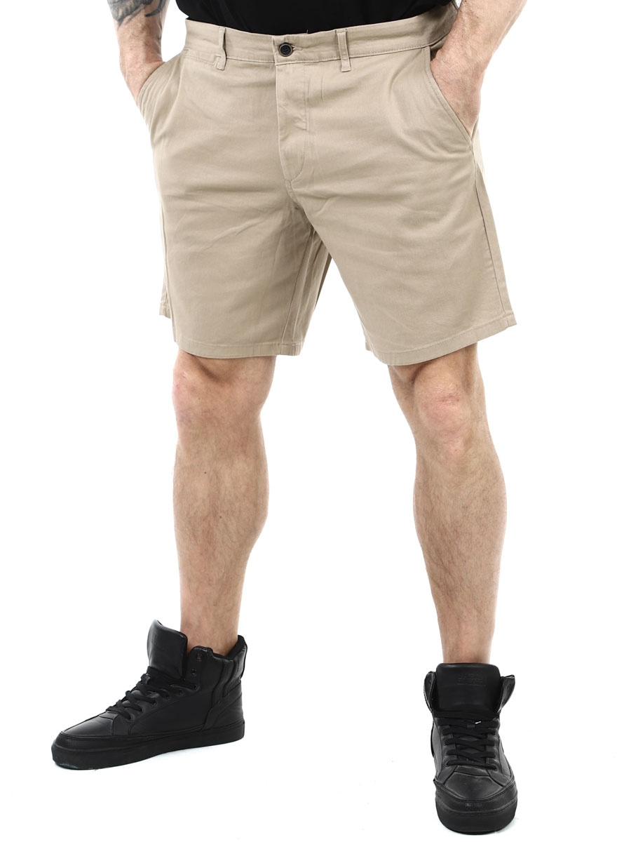 Rebel Sharp Chino Shorts Black beige_3.JPG
