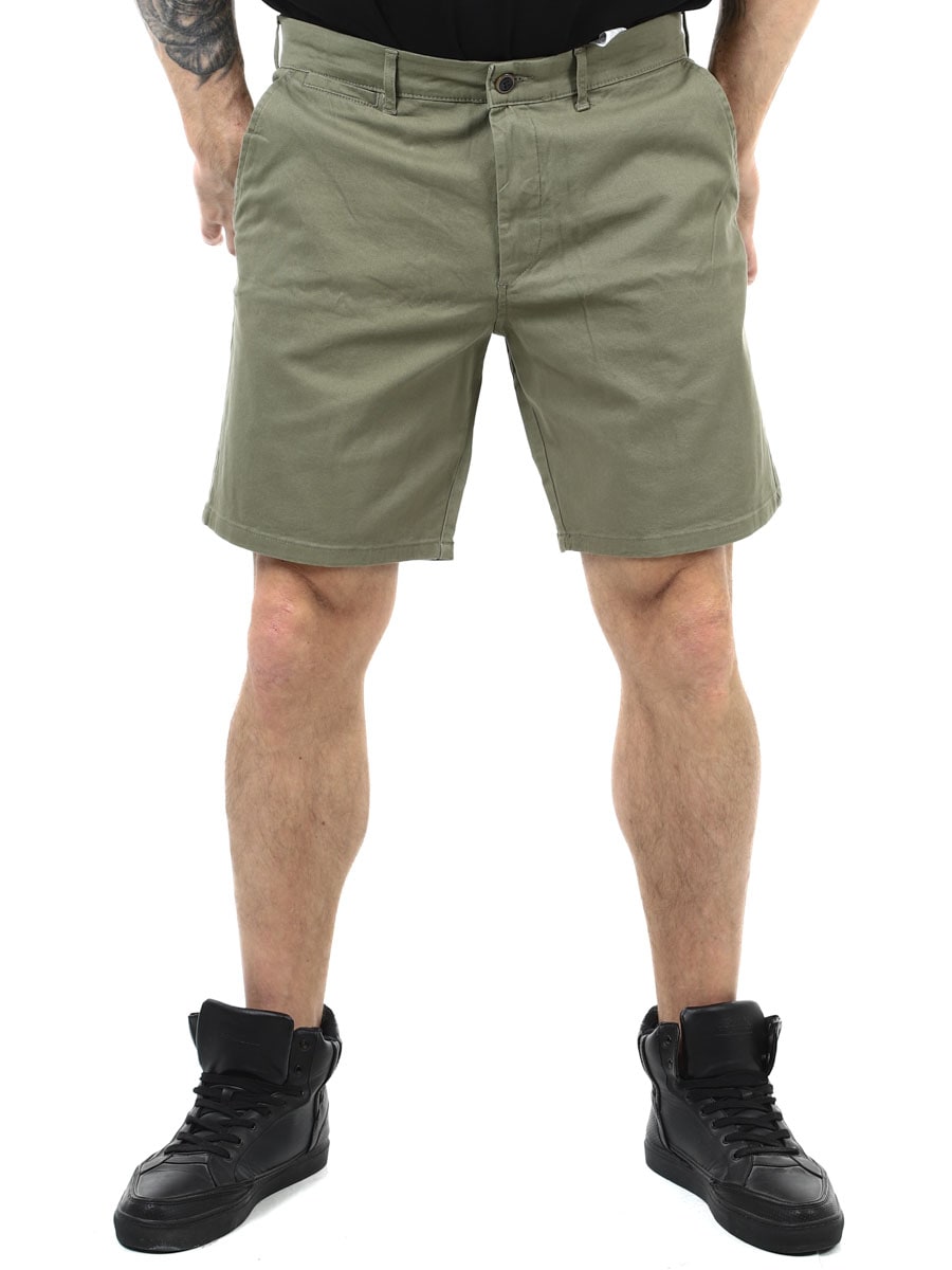 Rebel Sharp Chino Shorts Black green_1.JPG