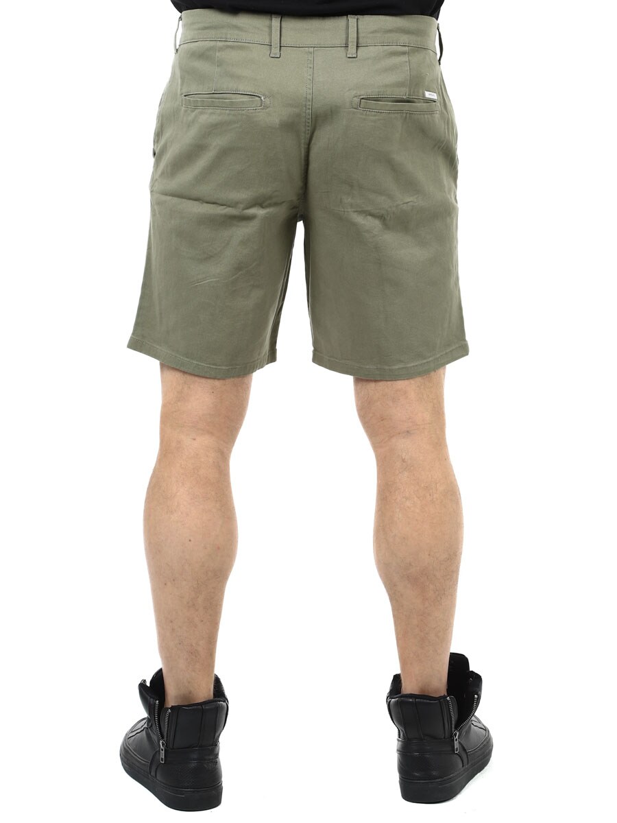 Rebel Sharp Chino Shorts Black green_5.JPG