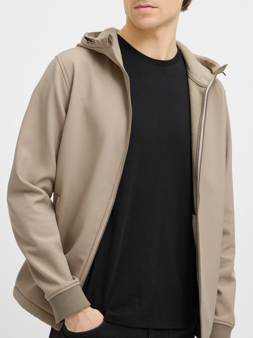 Rebel Wood Softshelljacka - Beige_4.jpg