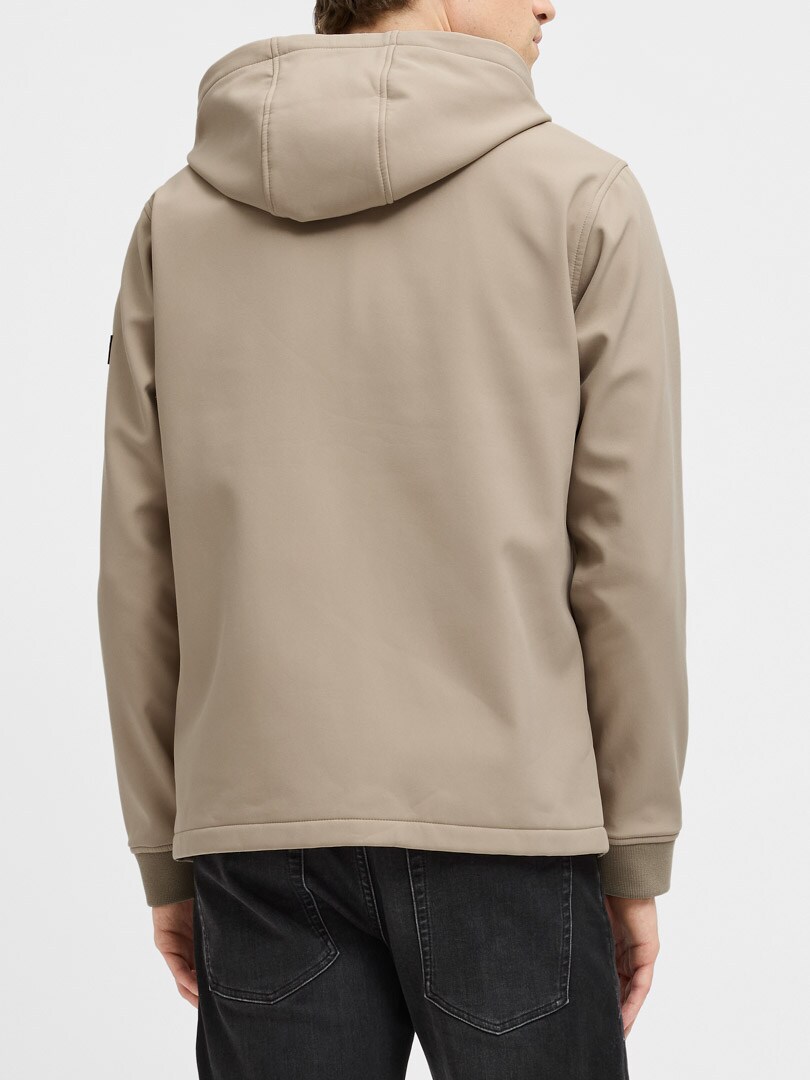 Rebel Wood Softshelljacka - Beige_5.jpg