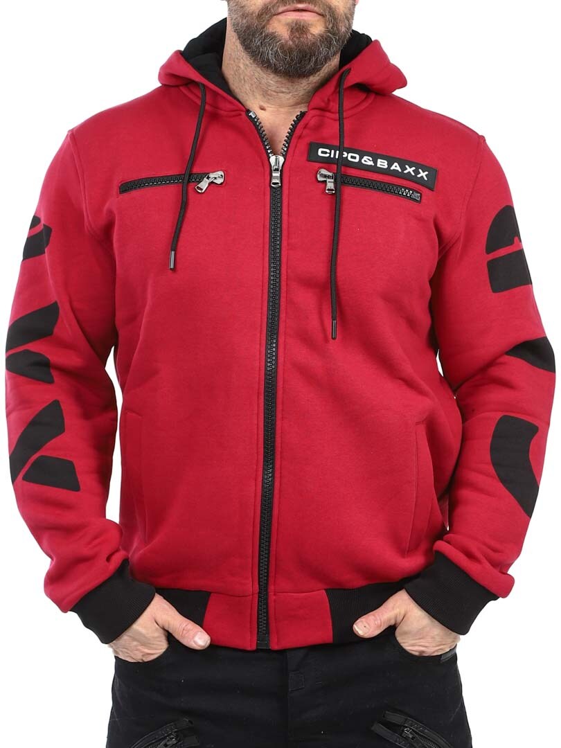 Ridge Cipo Baxx Hoodie CL577 Red_1.jpg
