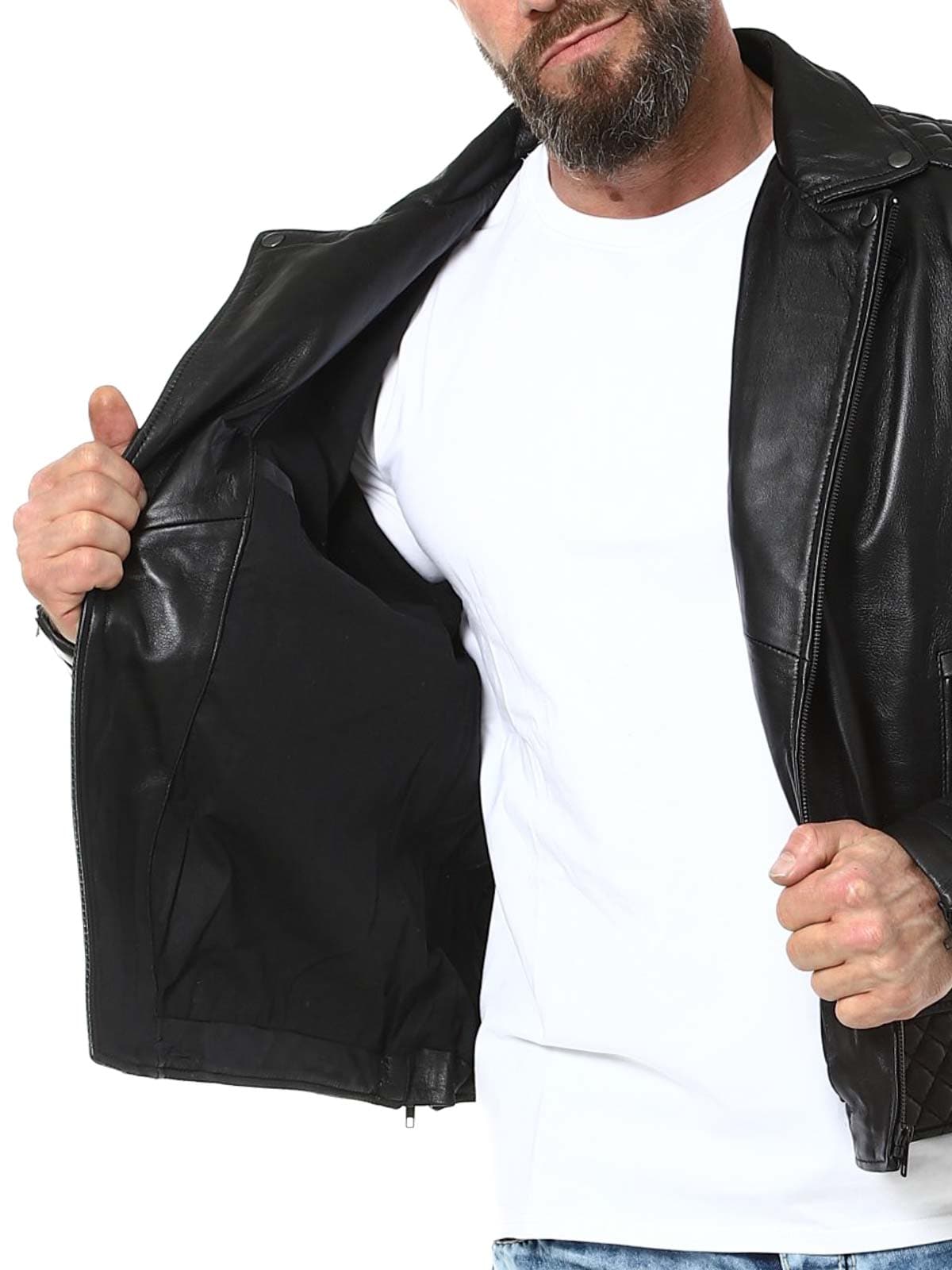 RockDdenim Bellagio Leather Jacket - Black_3.jpg