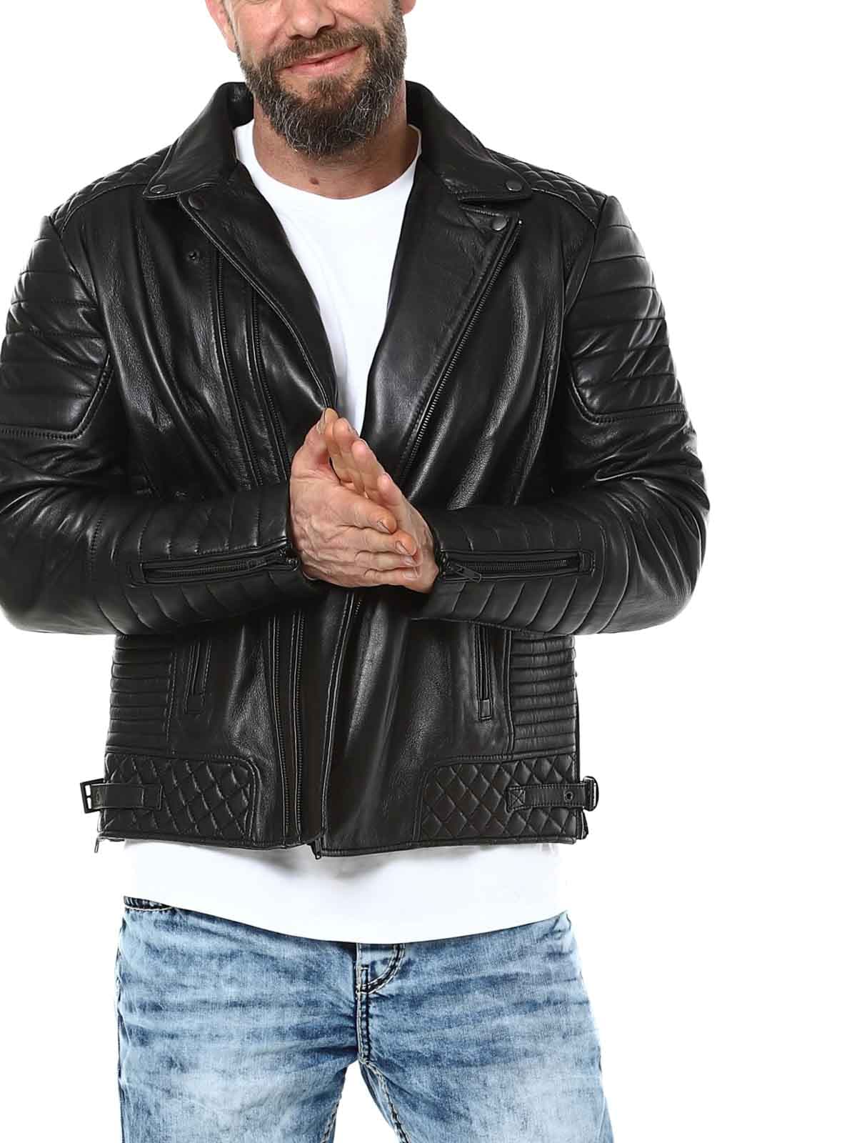 RockDdenim Bellagio Leather Jacket - Black_4.jpg