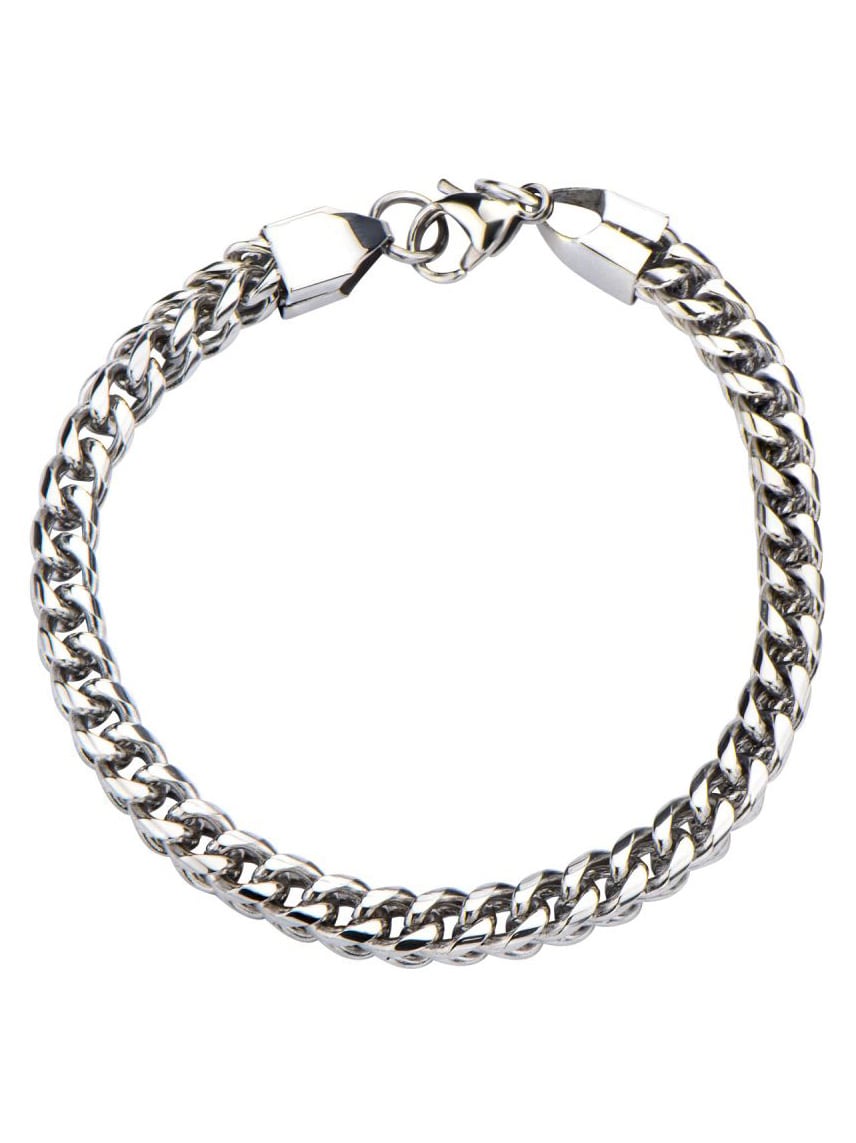 Rounded Franco Inox Armband - Silver 1.jpg