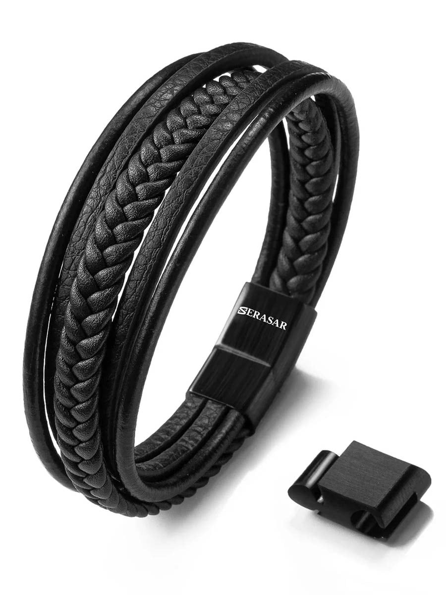 Serasar Braid Leather Armband B002.jpg