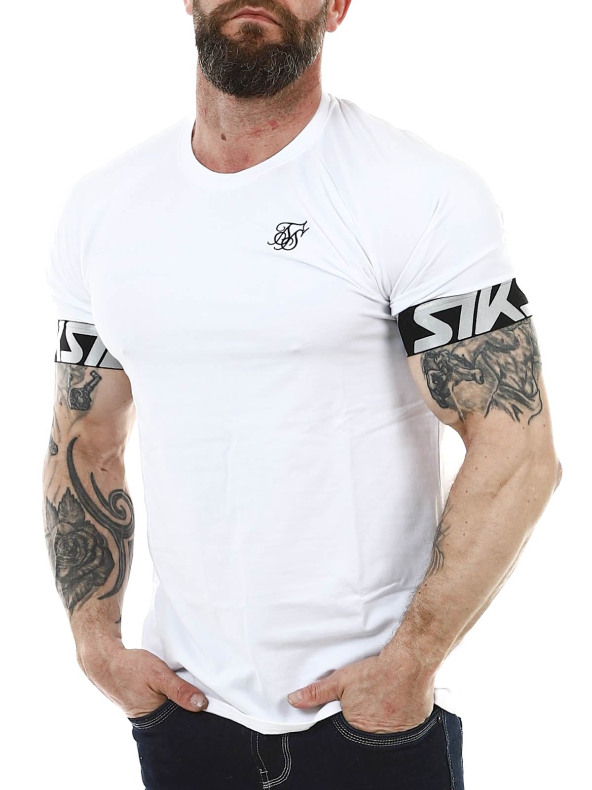 Tech 28435 SikSilk T-shirt - white_2.jpg