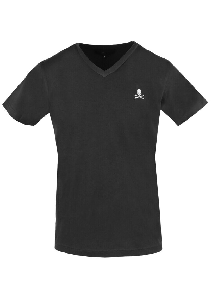 T-shirt Philipp Plein V-neck - Czarny
