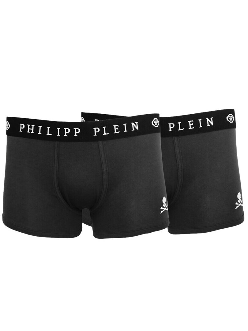 Bokserki Philipp Plein 2-pak - Czarne