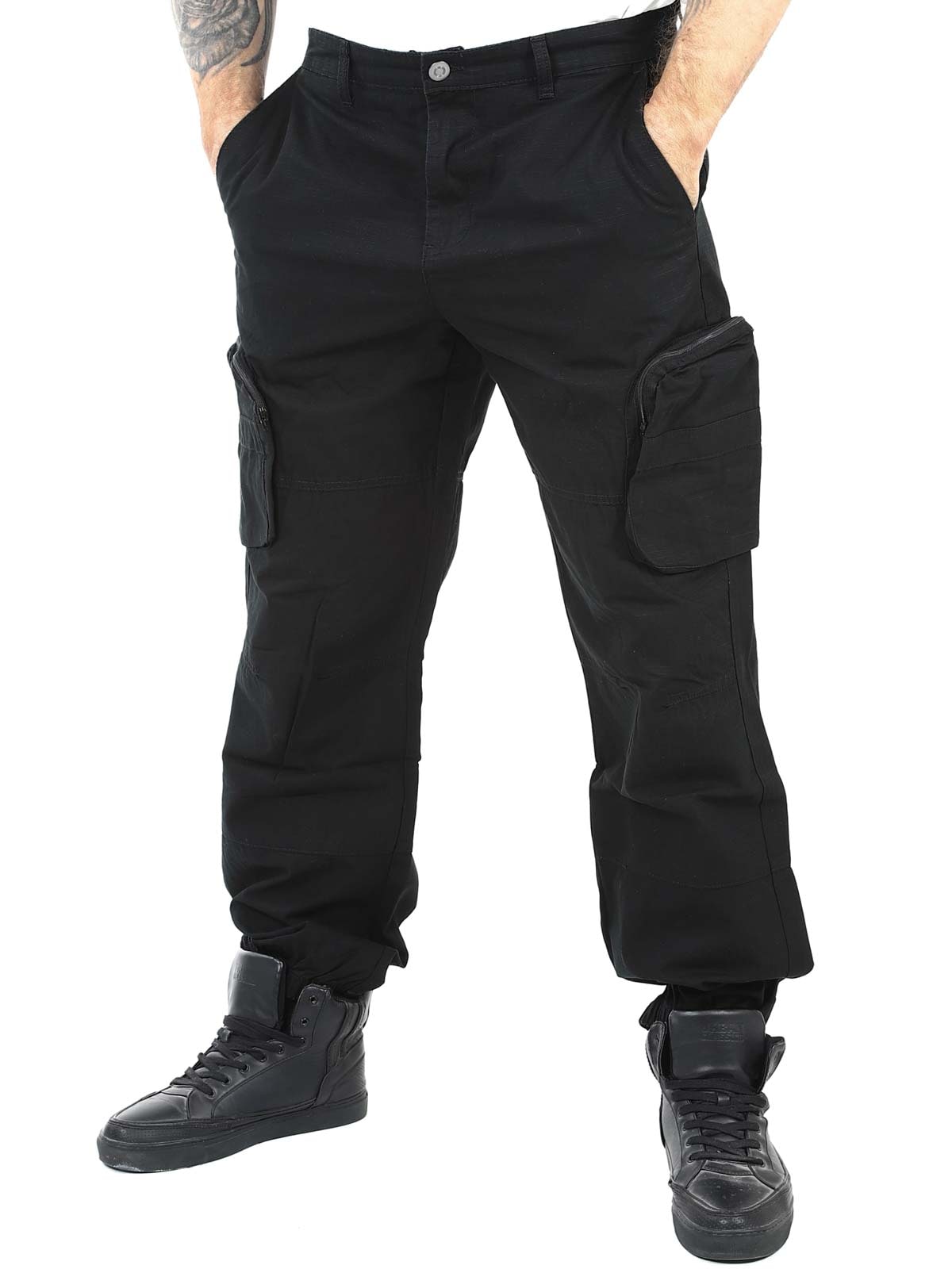 Urban Ripstop Cargobyxor Black_3.jpg
