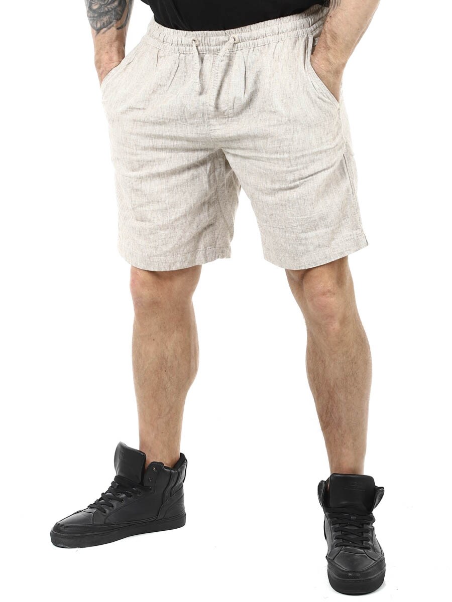 Wallis Indicode Linneshorts Beige_2.JPG