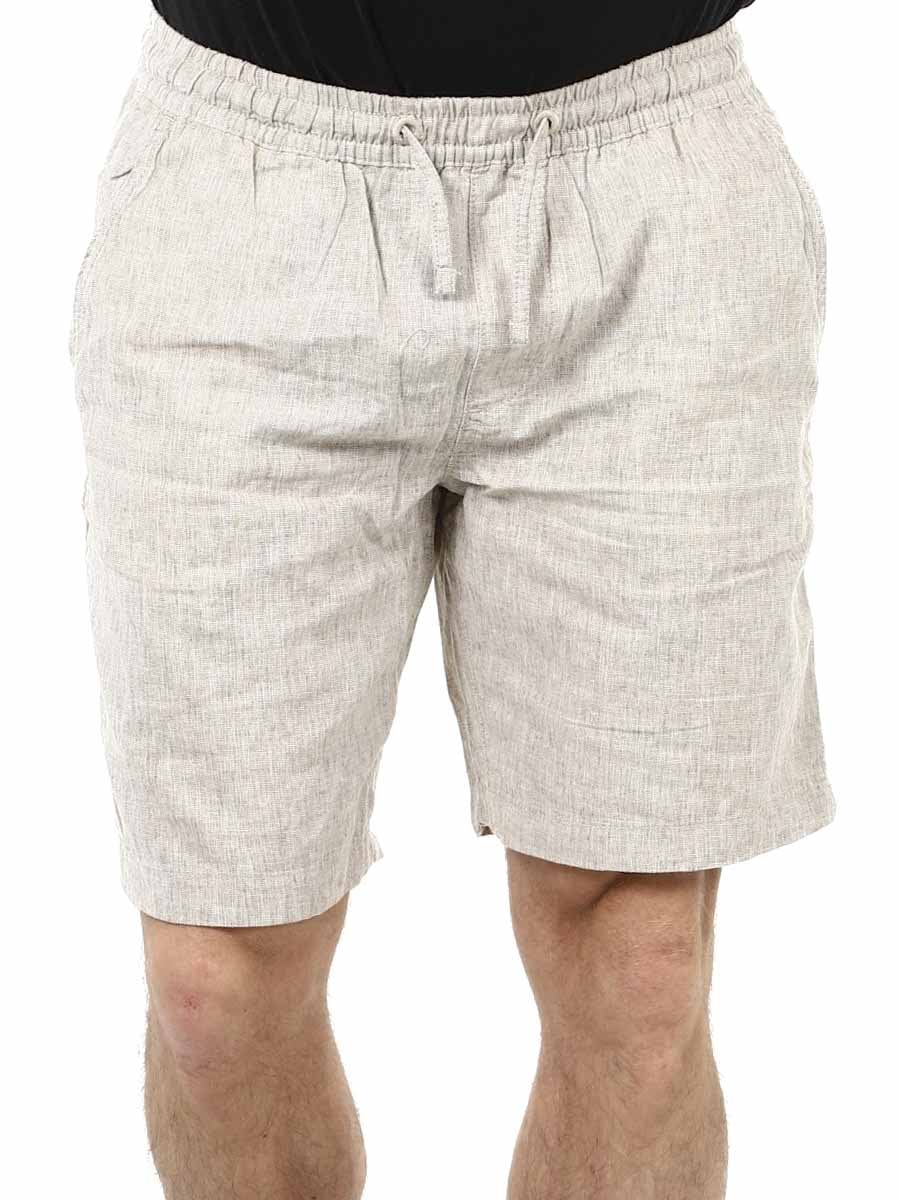 Wallis Indicode Linneshorts Beige_3.JPG