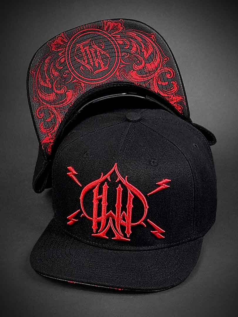 Czapka z Daszkiem Hyraw Ace Red - Czarna