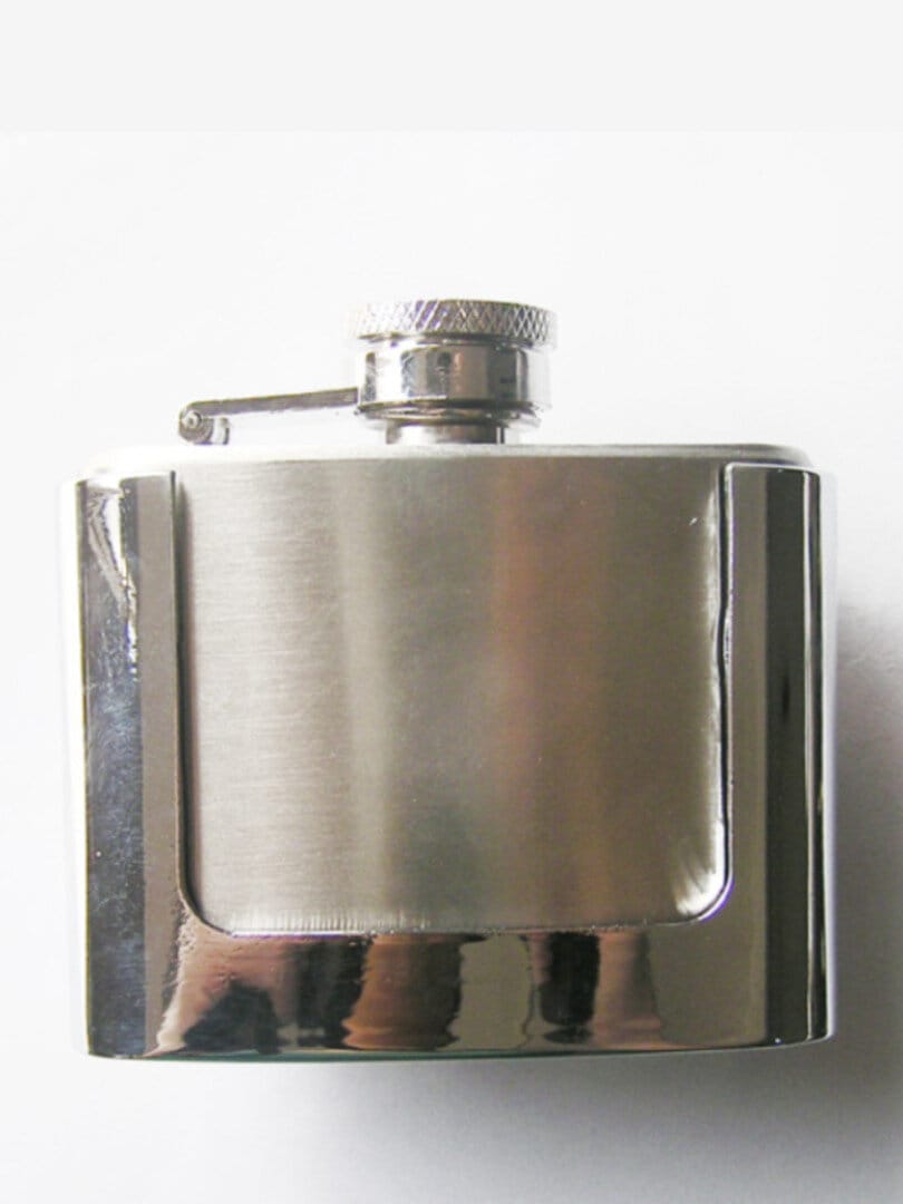 Klamra Hip Flask - Srebrna