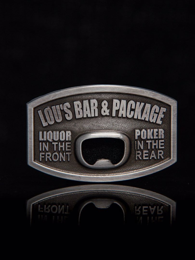 Klamra Lou's Bar Cap Opener - Srebrna