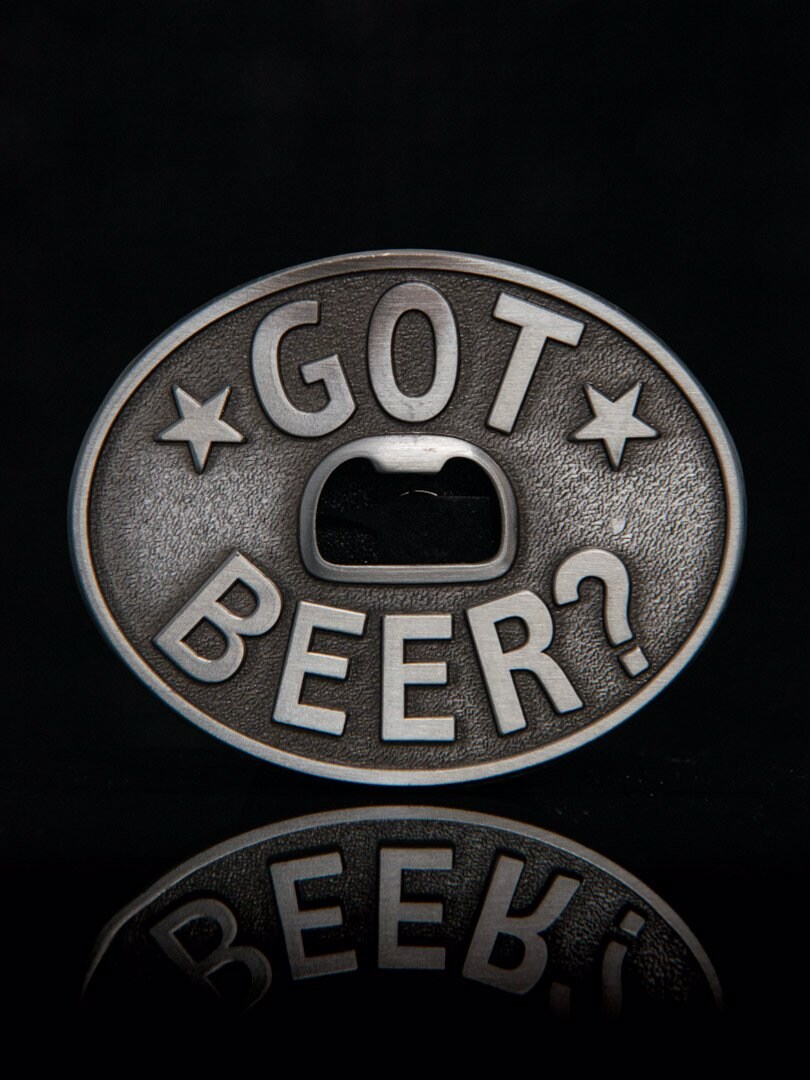 Klamra Got Beer? Cap Opener - Srebrna