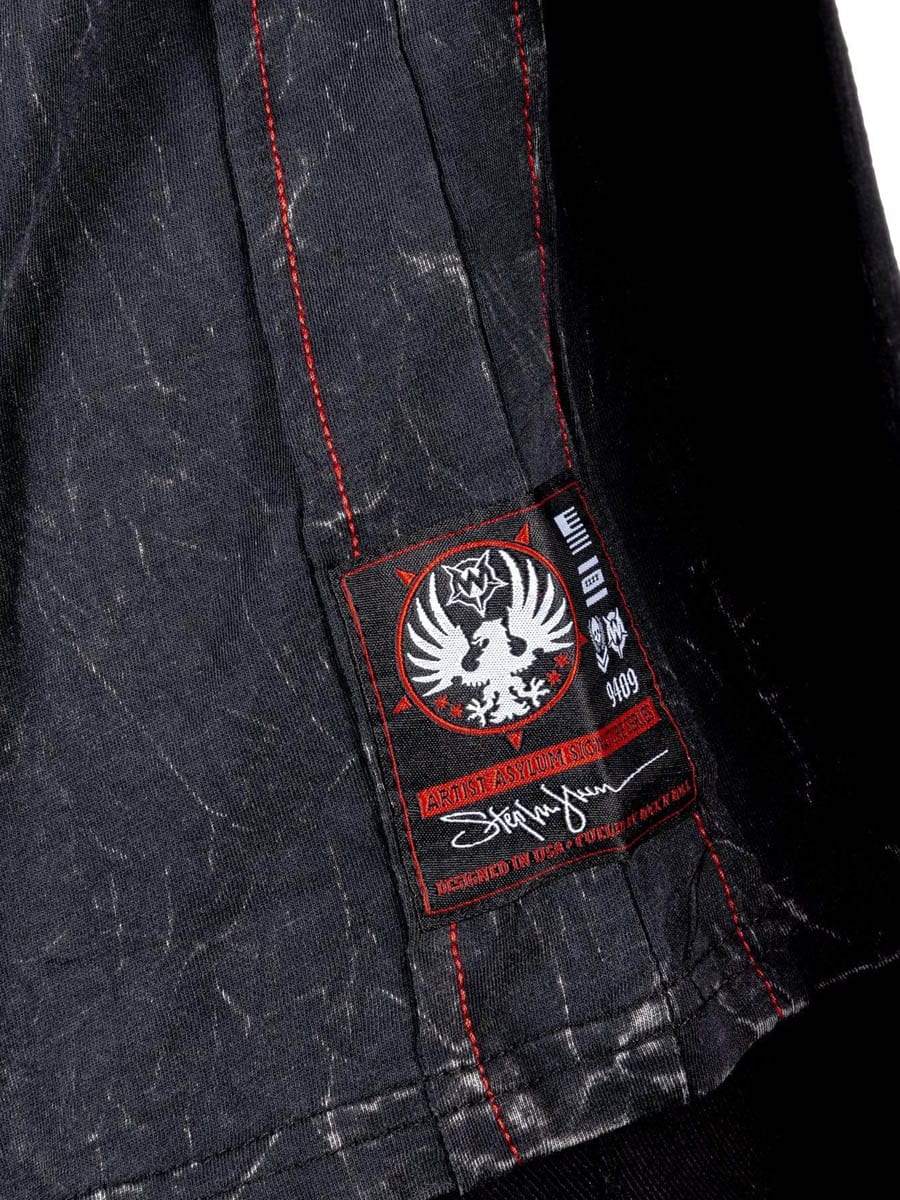 black Immortals Eagle Wornstar 6 T-shirt Black.jpg