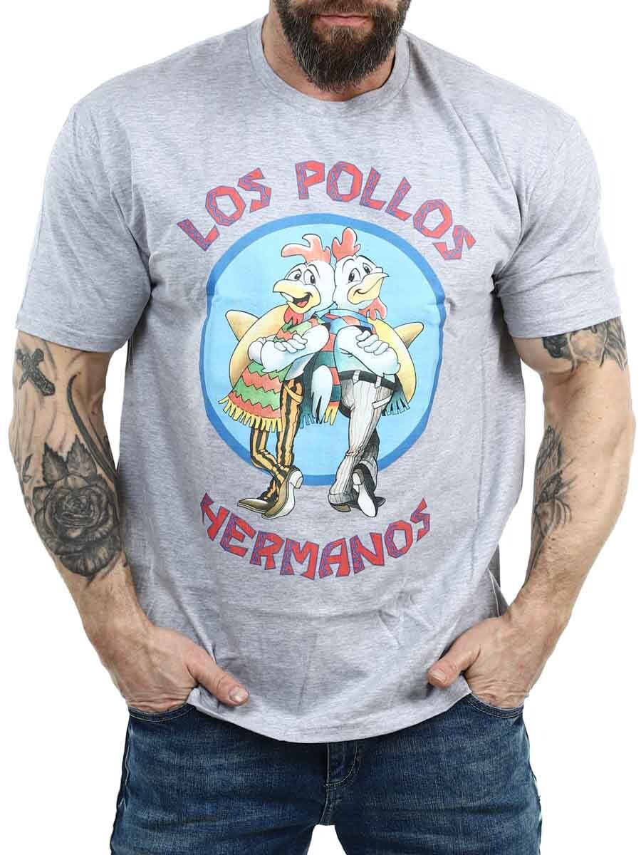 los pollos tshirt grey_1.jpg