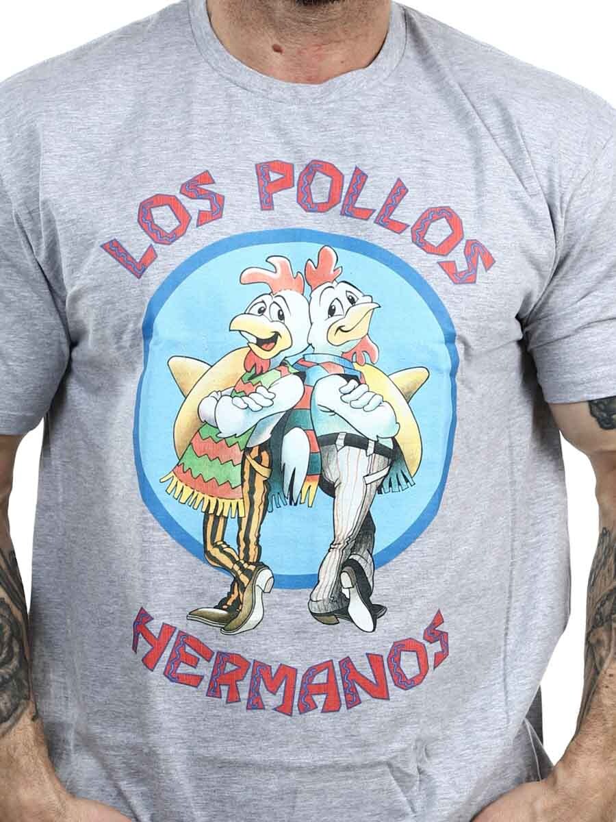 los pollos tshirt grey_2.jpg
